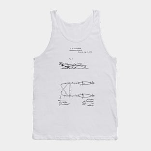 Obstetrical Supporter Vintage Patent Hand Drawing Tank Top